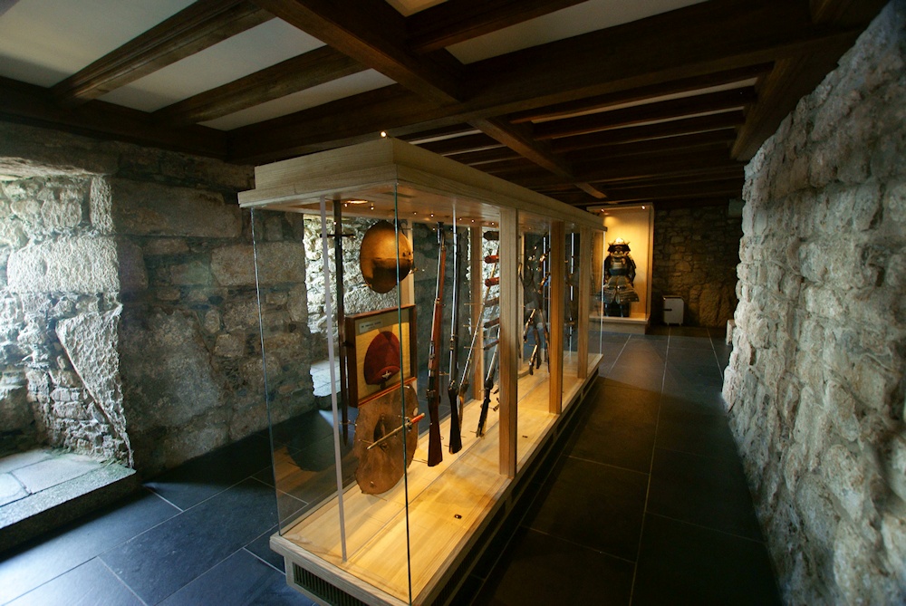 城内の展示室